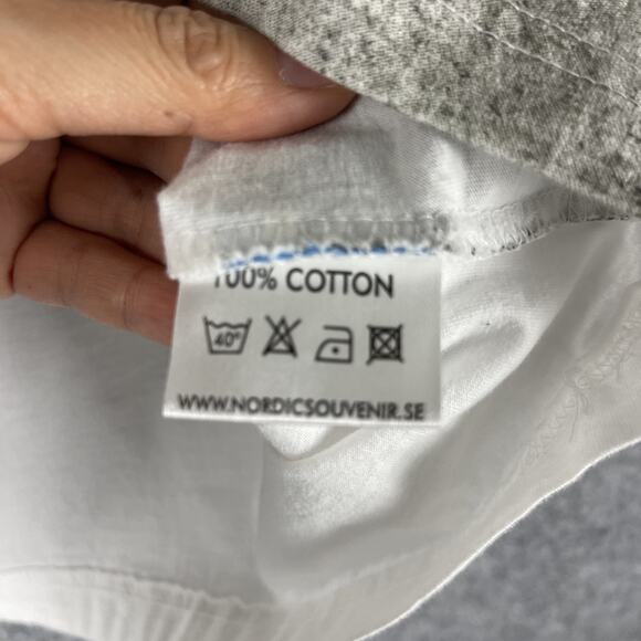 Nordic Sweden Moose Shirt Adult XXL Graphic Print Logo Embroidery Tee T-shirt - Picture 6 of 13